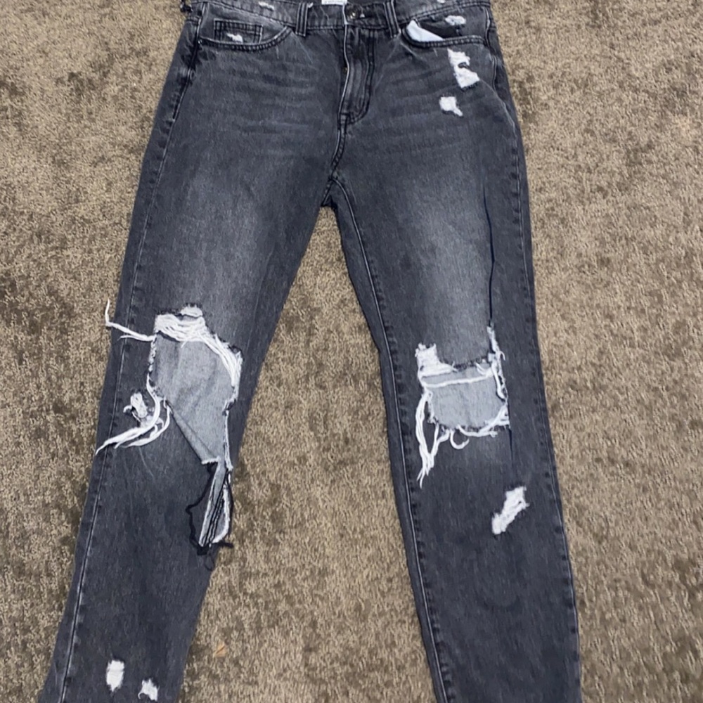 Sneak peak black mom jeans